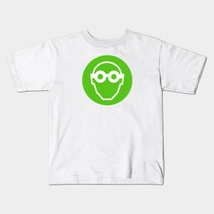 Wear eye protection green Kids T-Shirt